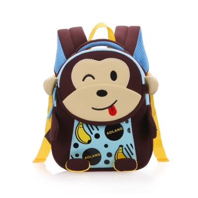 Lovely Cartoon Duck Elephant Pig Doll Student Bag Simple School Backpack, Fashion Backpacks